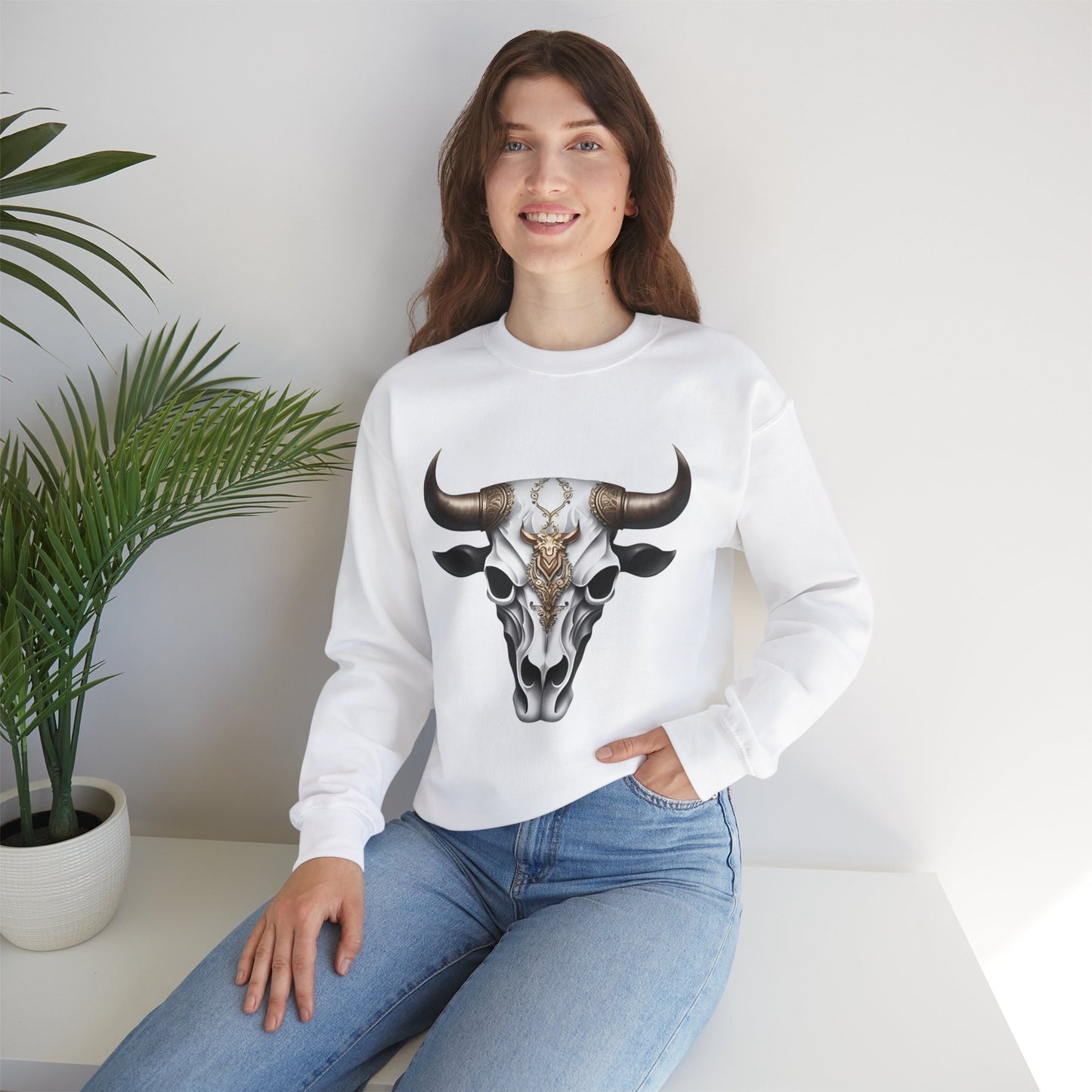 Stierkopf Sweatshirt