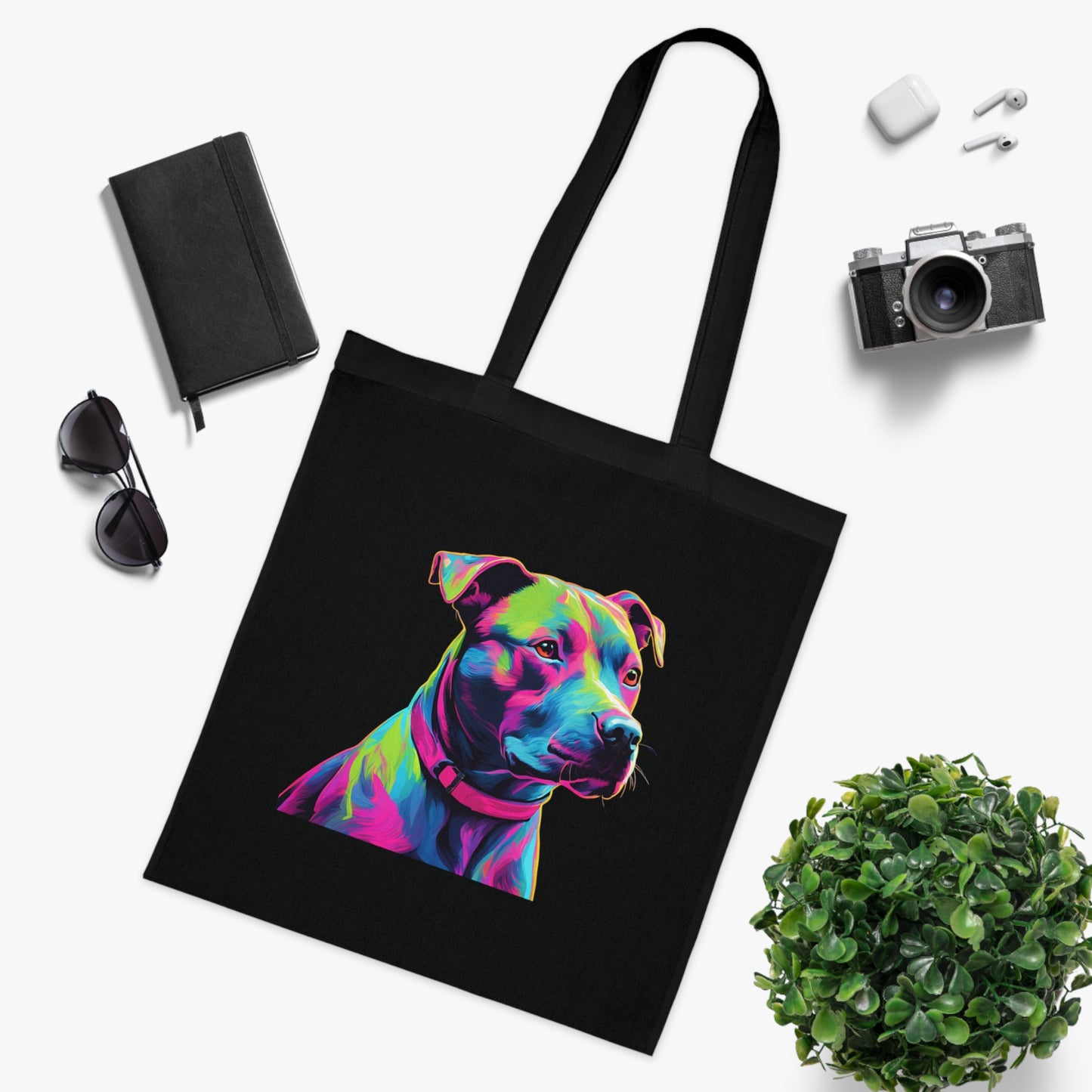 American Staffordshire Terrier Baumwoll Tasche