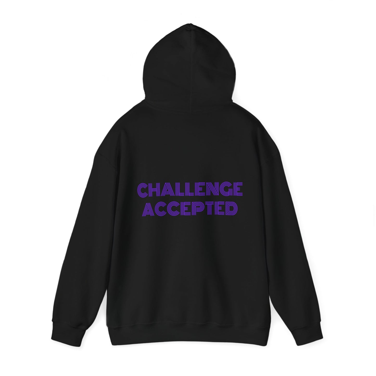 challenge accepted mehrreihig Hoodie