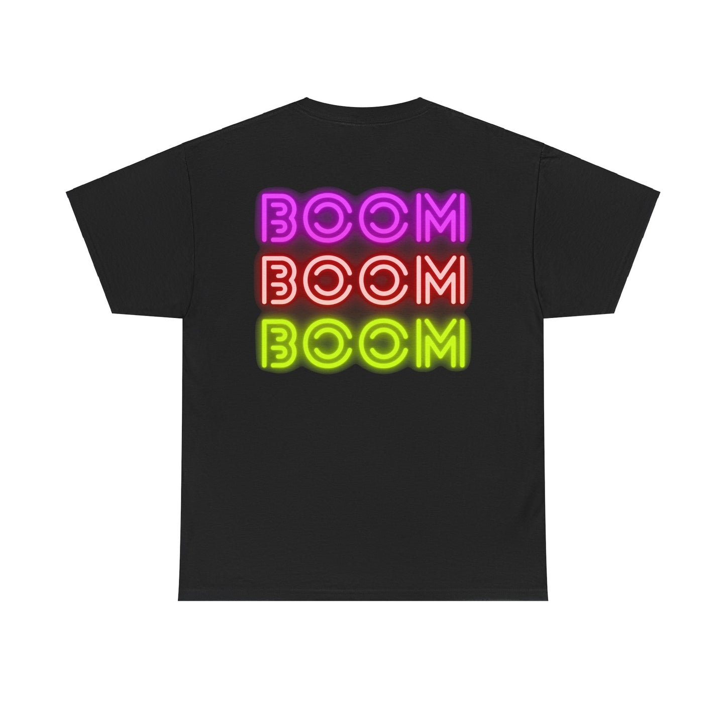 Neon Backprint T-shirt Baumwolle