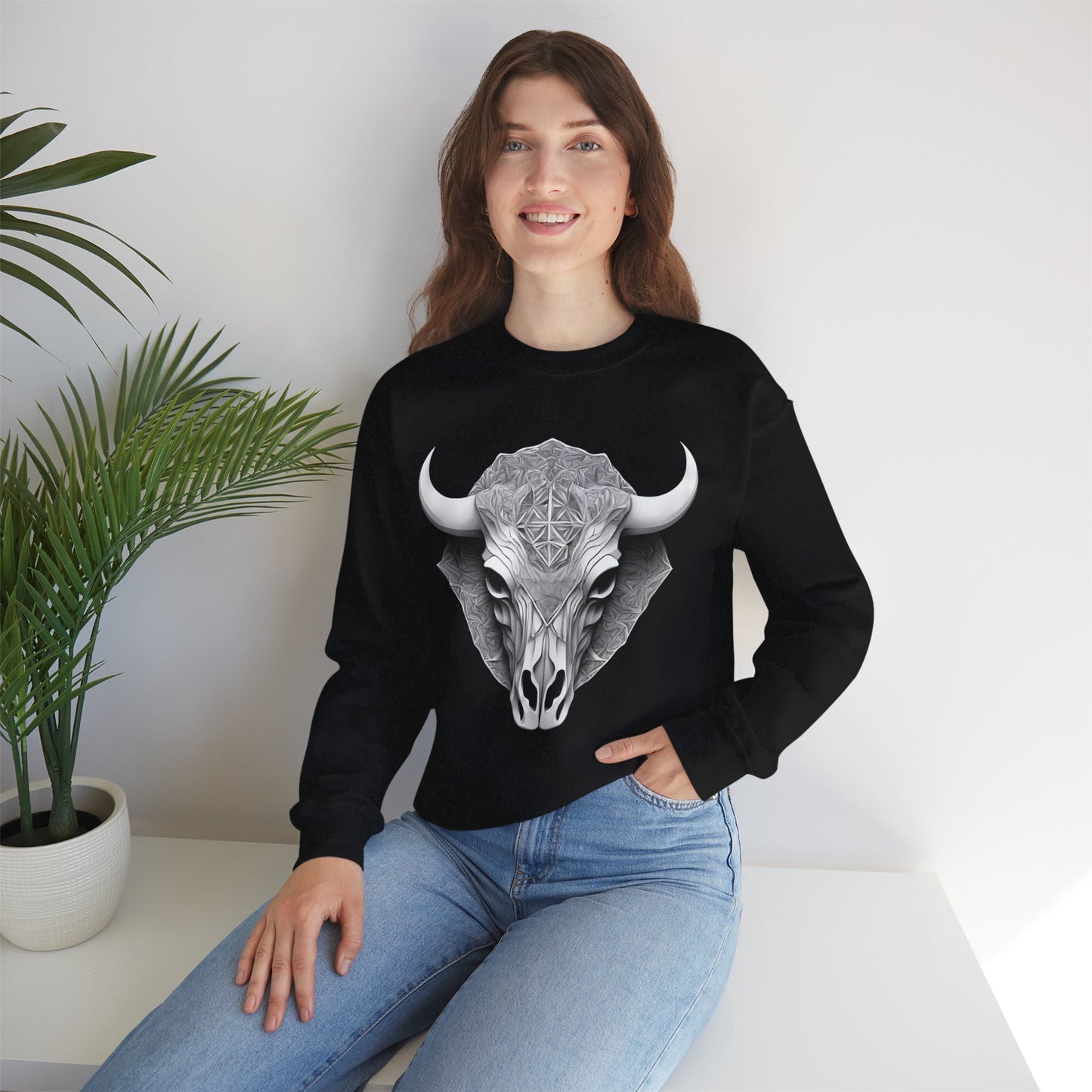 Stierkopf Sweatshirt