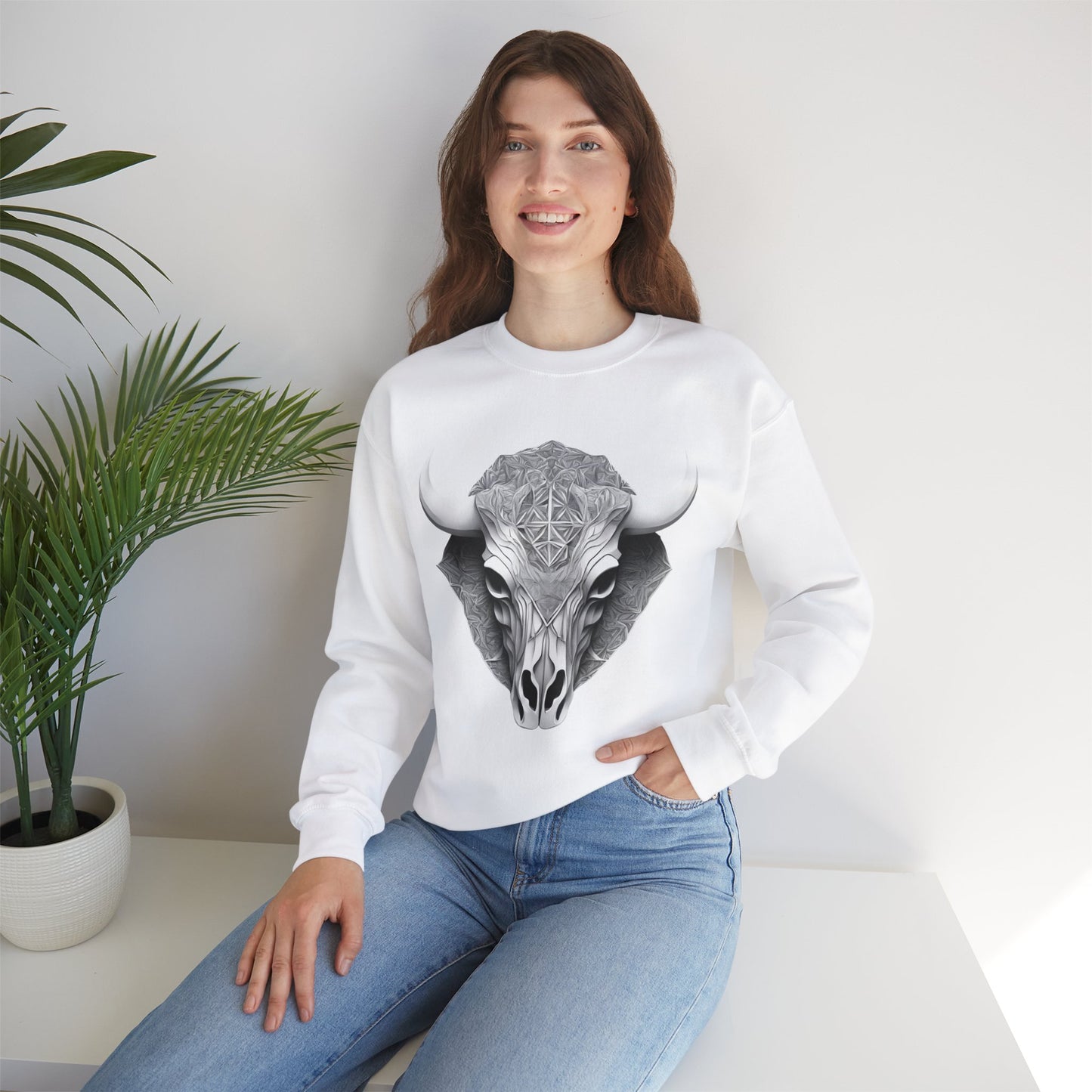 Stierkopf Sweatshirt