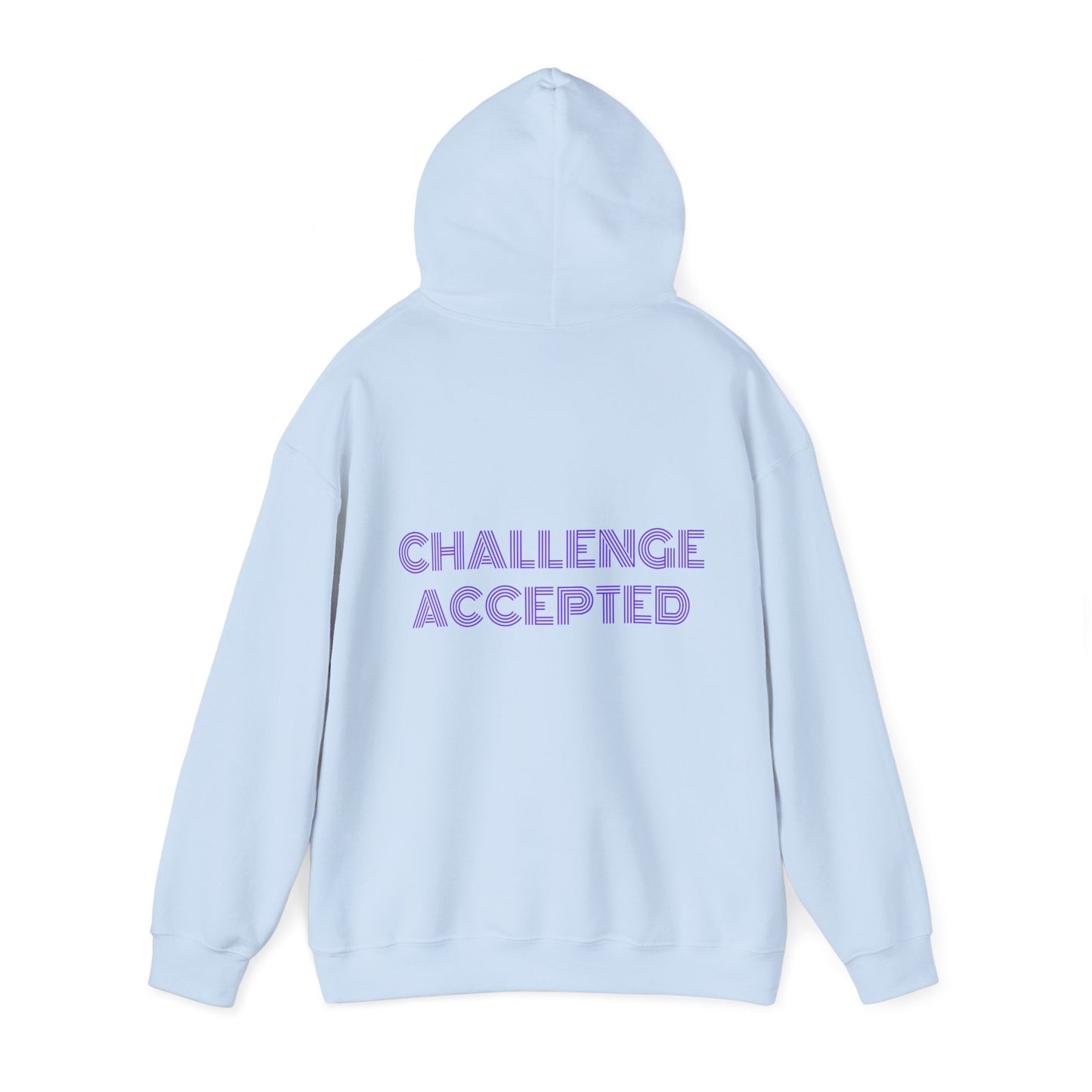 challenge accepted mehrreihig Hoodie