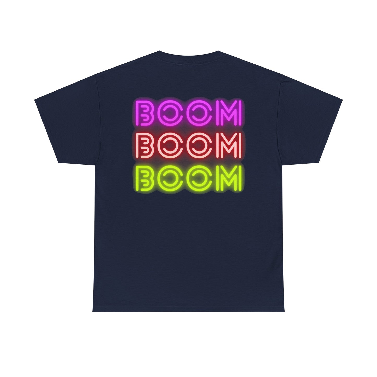 Neon Backprint T-shirt Baumwolle
