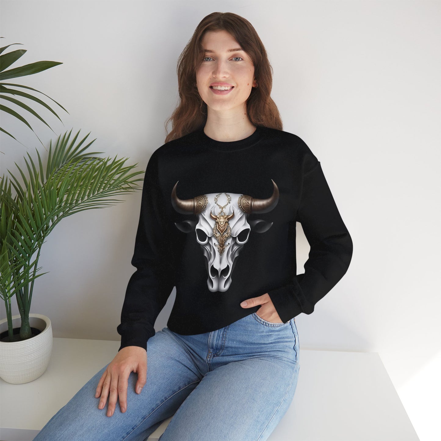 Stierkopf Sweatshirt