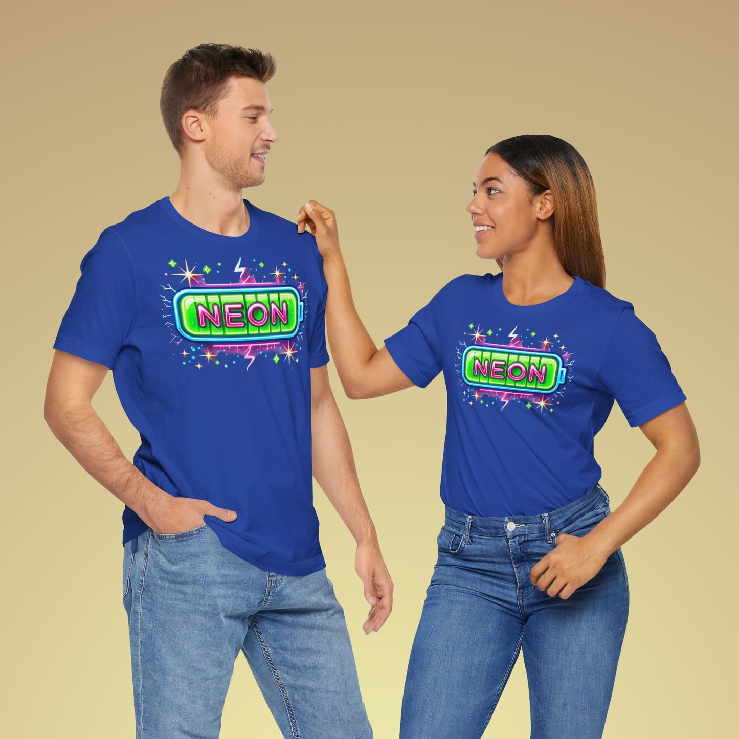 Betterie Neon Baumwoll T-Shirt Explosiv