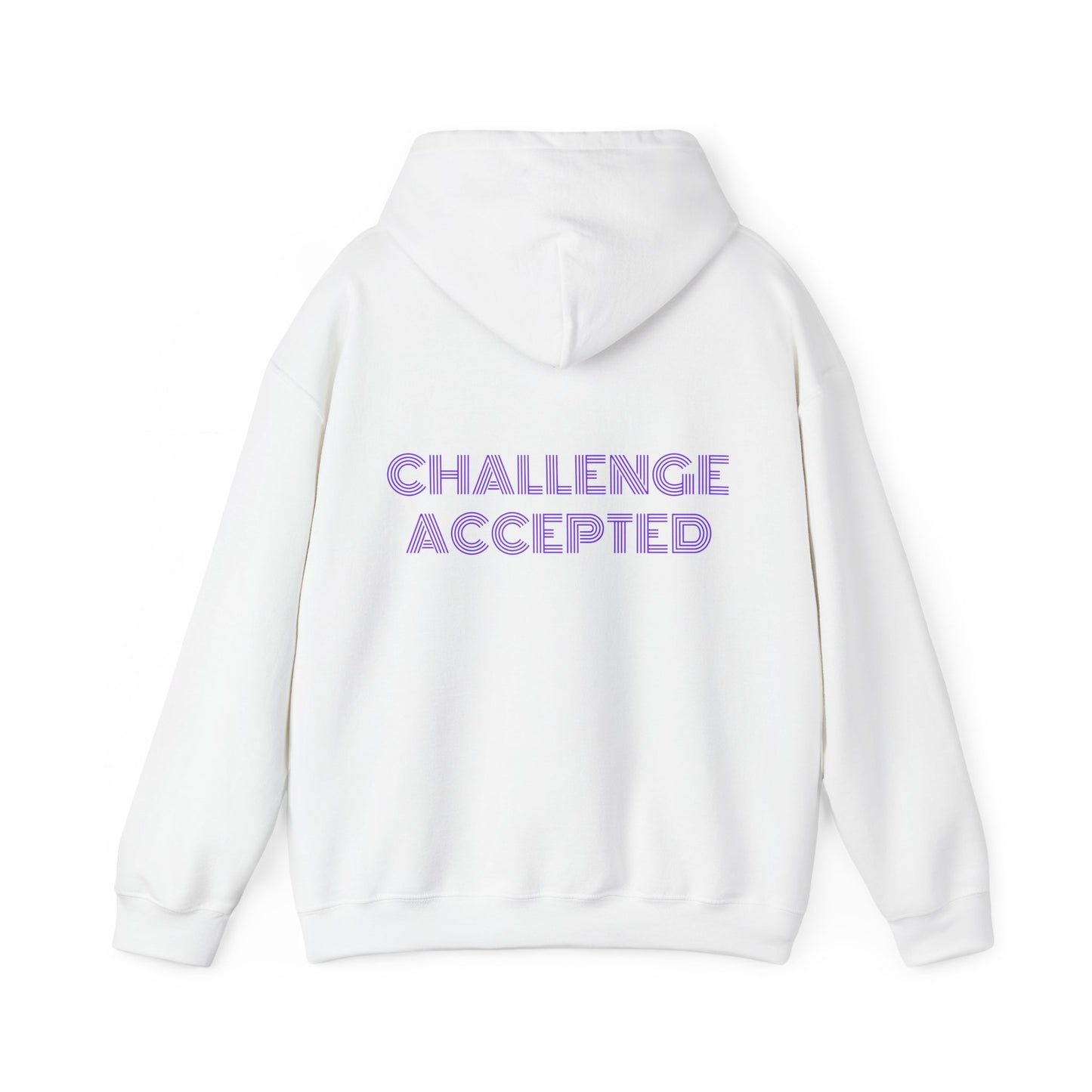 challenge accepted mehrreihig Hoodie