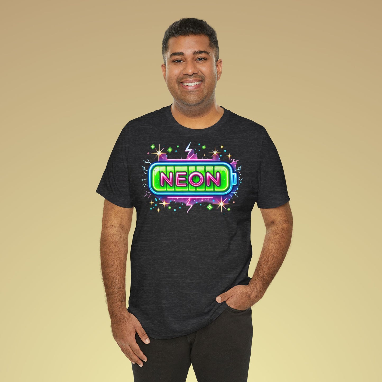 Betterie Neon Baumwoll T-Shirt Explosiv