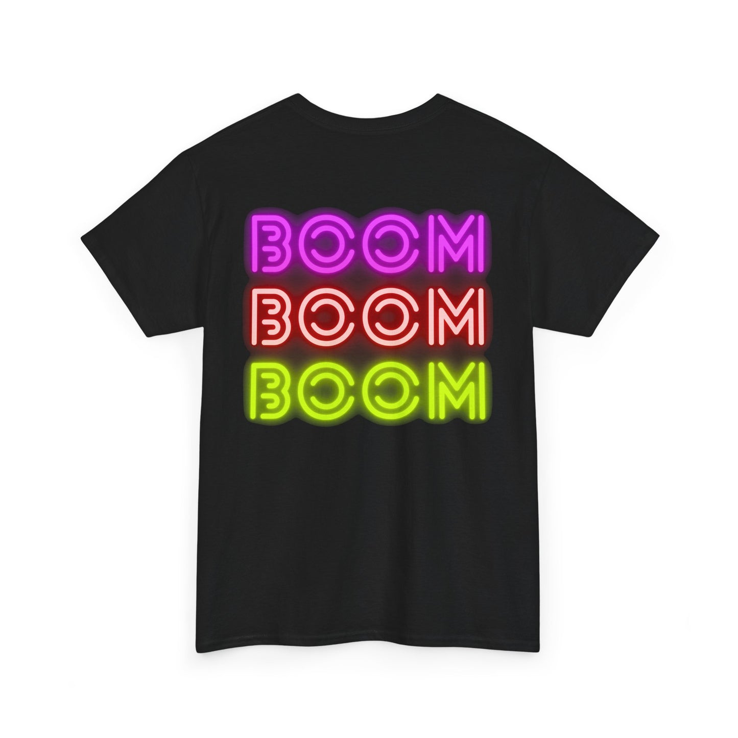 Neon Backprint T-shirt Baumwolle