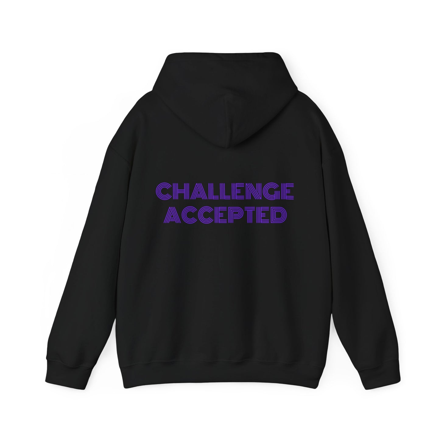 challenge accepted mehrreihig Hoodie