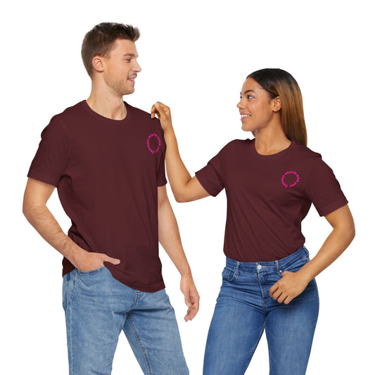 Success Starts With You Pink Baumwoll T-Shirt