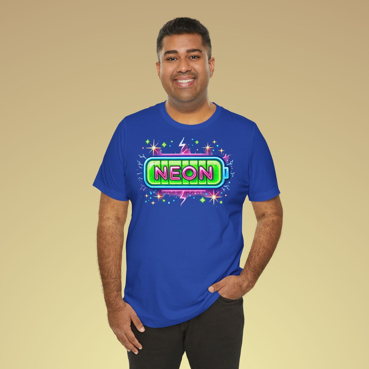 Betterie Neon Baumwoll T-Shirt Explosiv