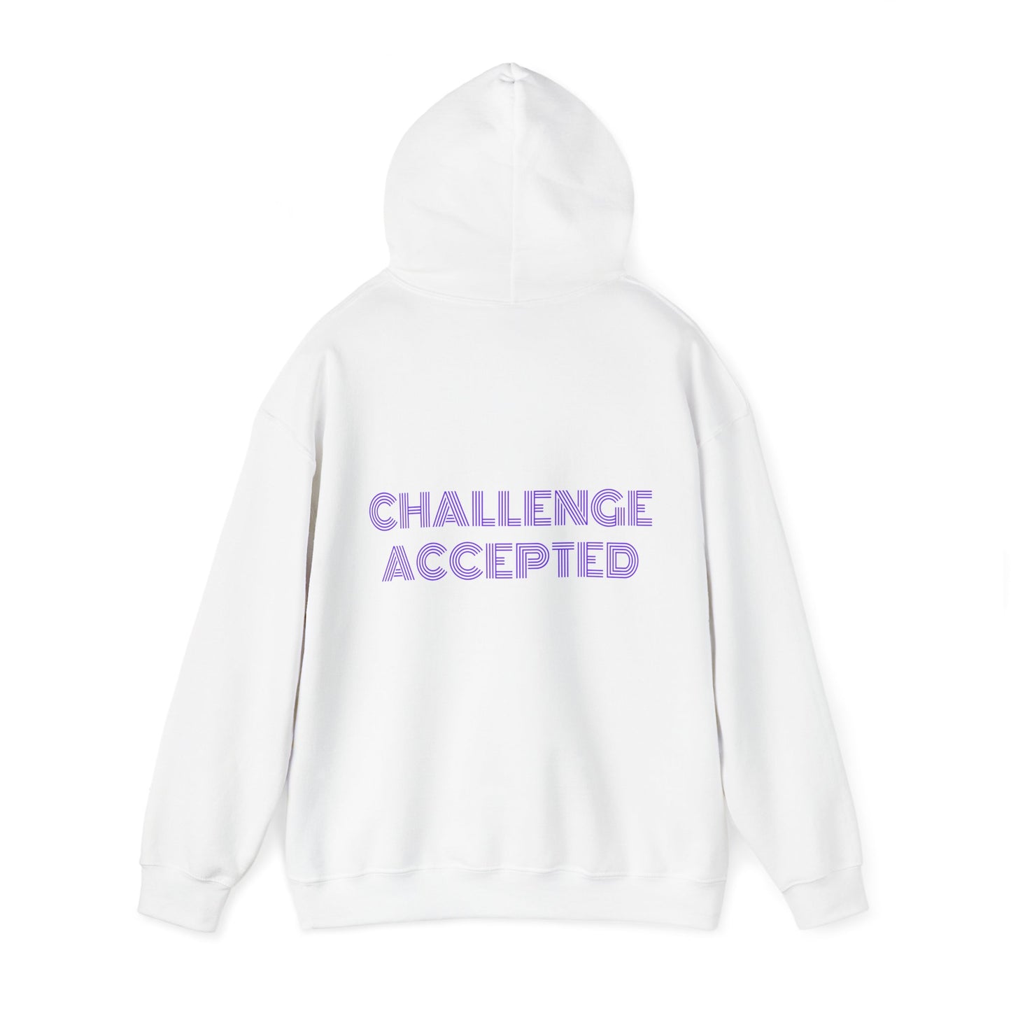 challenge accepted mehrreihig Hoodie