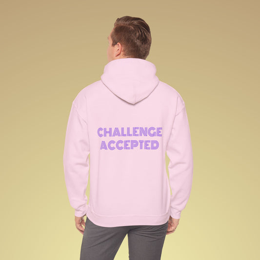 challenge accepted mehrreihig Hoodie