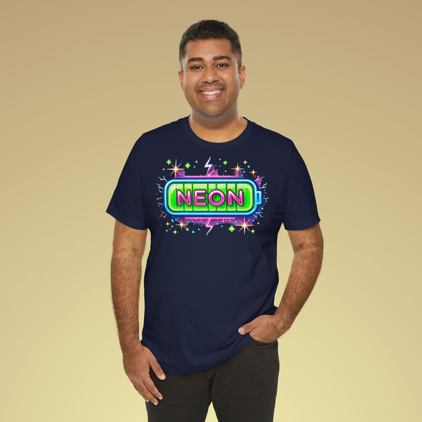 Betterie Neon Baumwoll T-Shirt Explosiv