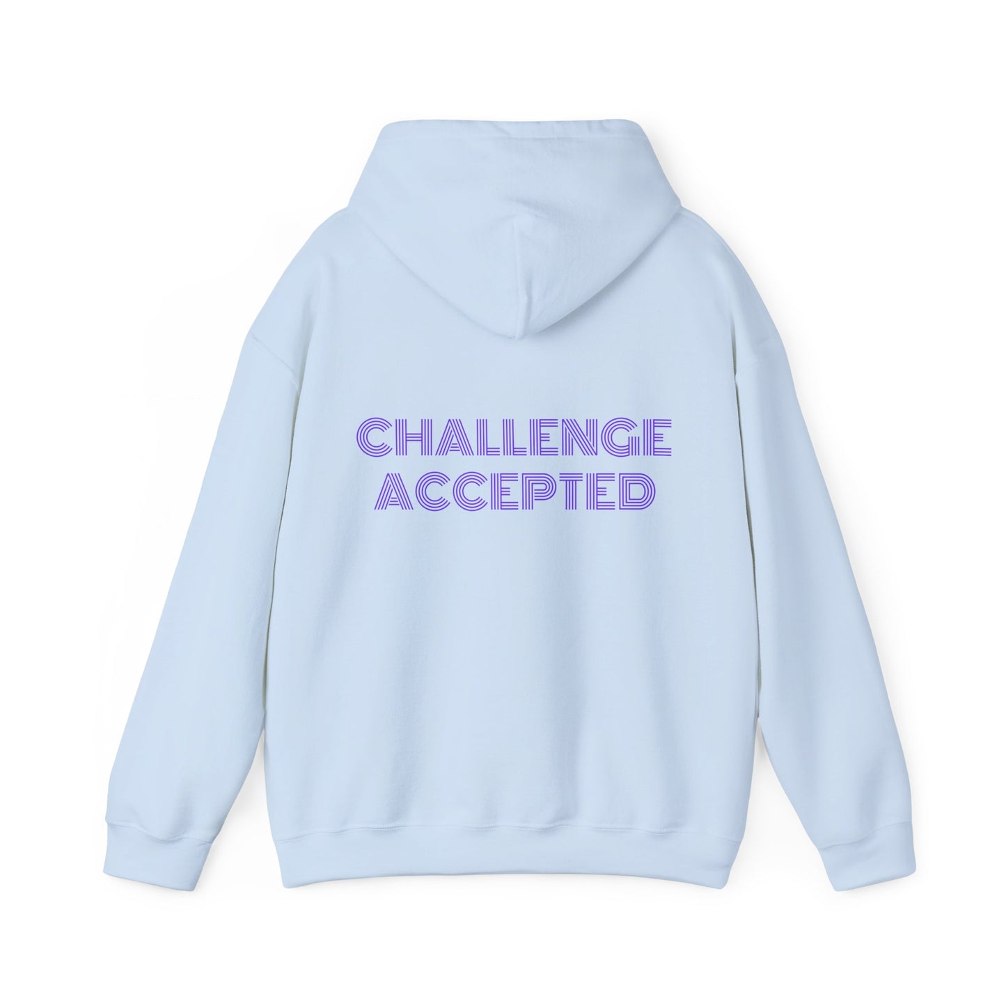 challenge accepted mehrreihig Hoodie