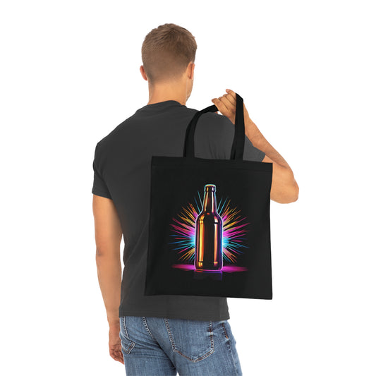 Flaschen Tasche im Neon Style Baumwolle