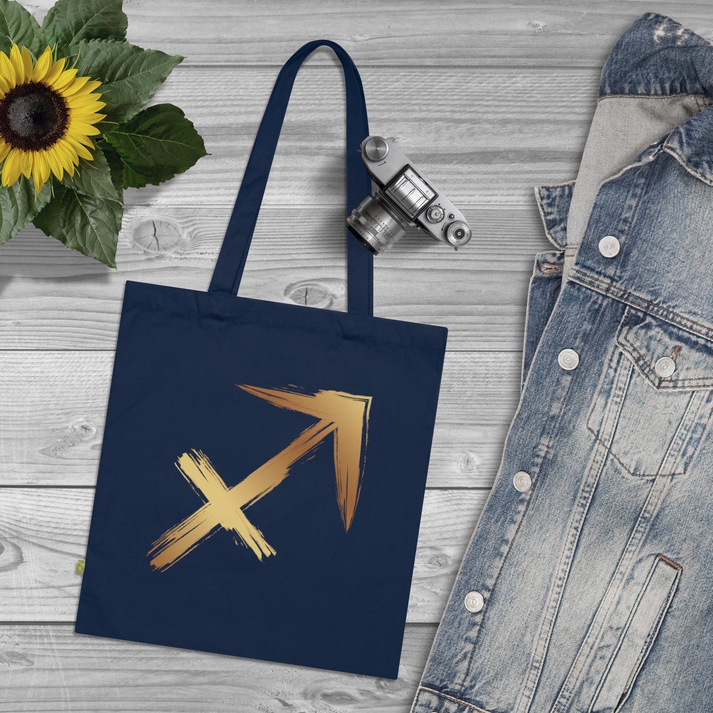 Tragetasche Jutetasche Sternzeichen Schütze 100% Bio-Baumwolle