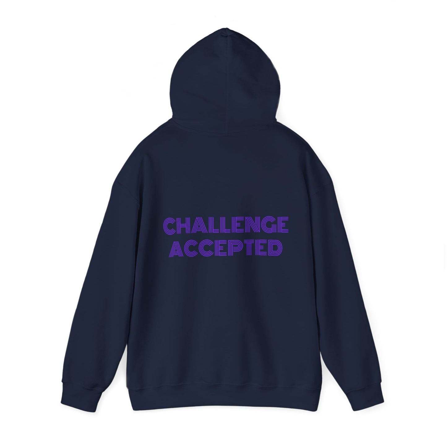 challenge accepted mehrreihig Hoodie