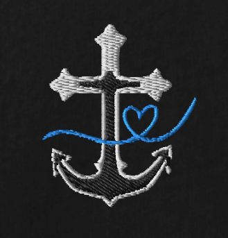 Glaube Liebe Hoffnung Bio Baumwoll T-Shirt