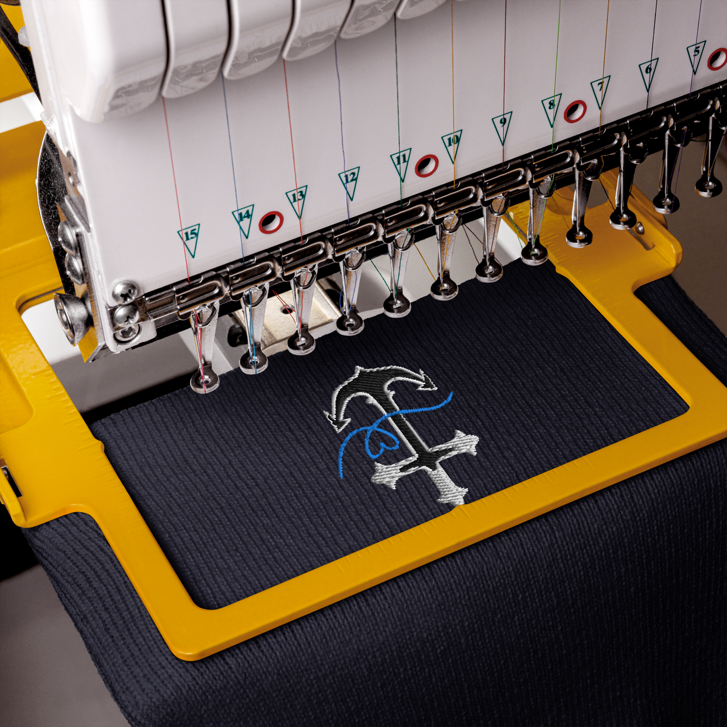 Glaube Liebe Hoffnung Stick Umgeschlagene Beanie