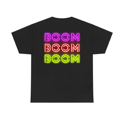Neon Backprint T-shirt Baumwolle