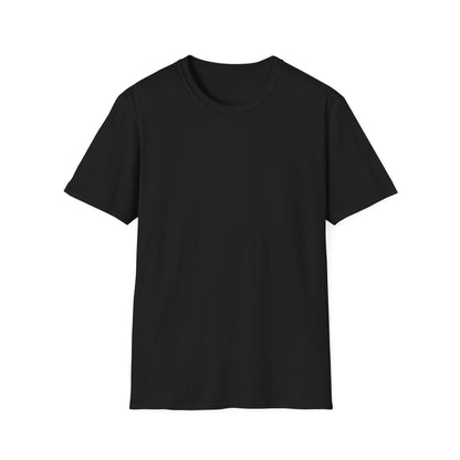 Believe Neon Blau Backprint Baumwoll T-Shirt Softstyle