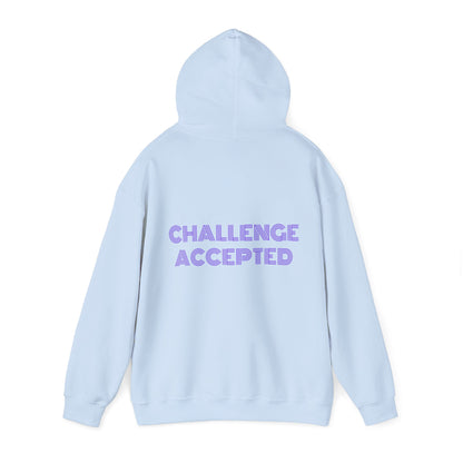 challenge accepted mehrreihig Hoodie