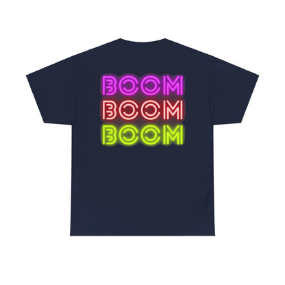 Neon Backprint T-shirt Baumwolle