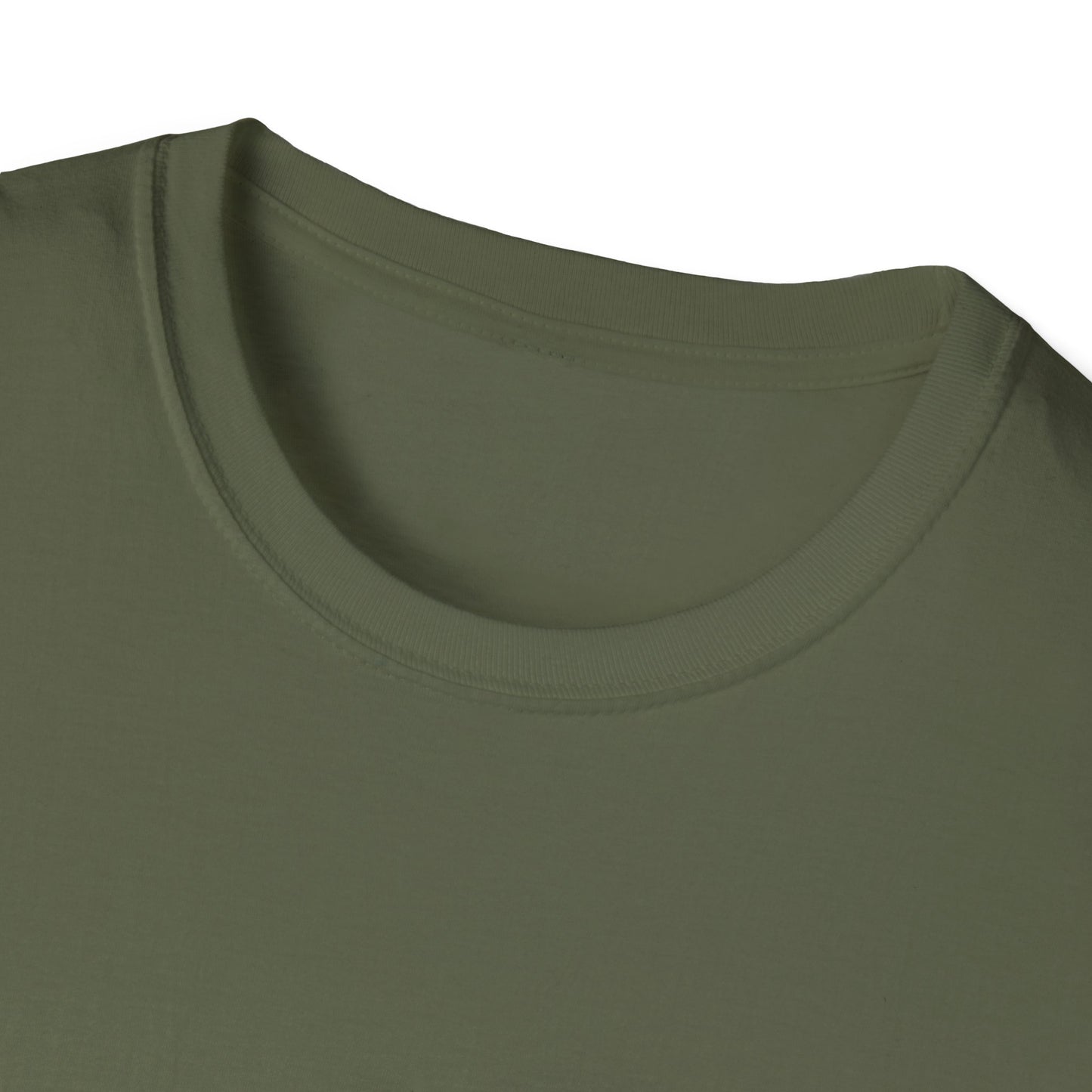 Together Neon Grün Backprint Baumwoll T-Shirt Softstyle