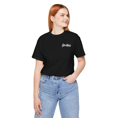 Limitless Baumwoll T-Shirt beidseitig bedruckt Grün