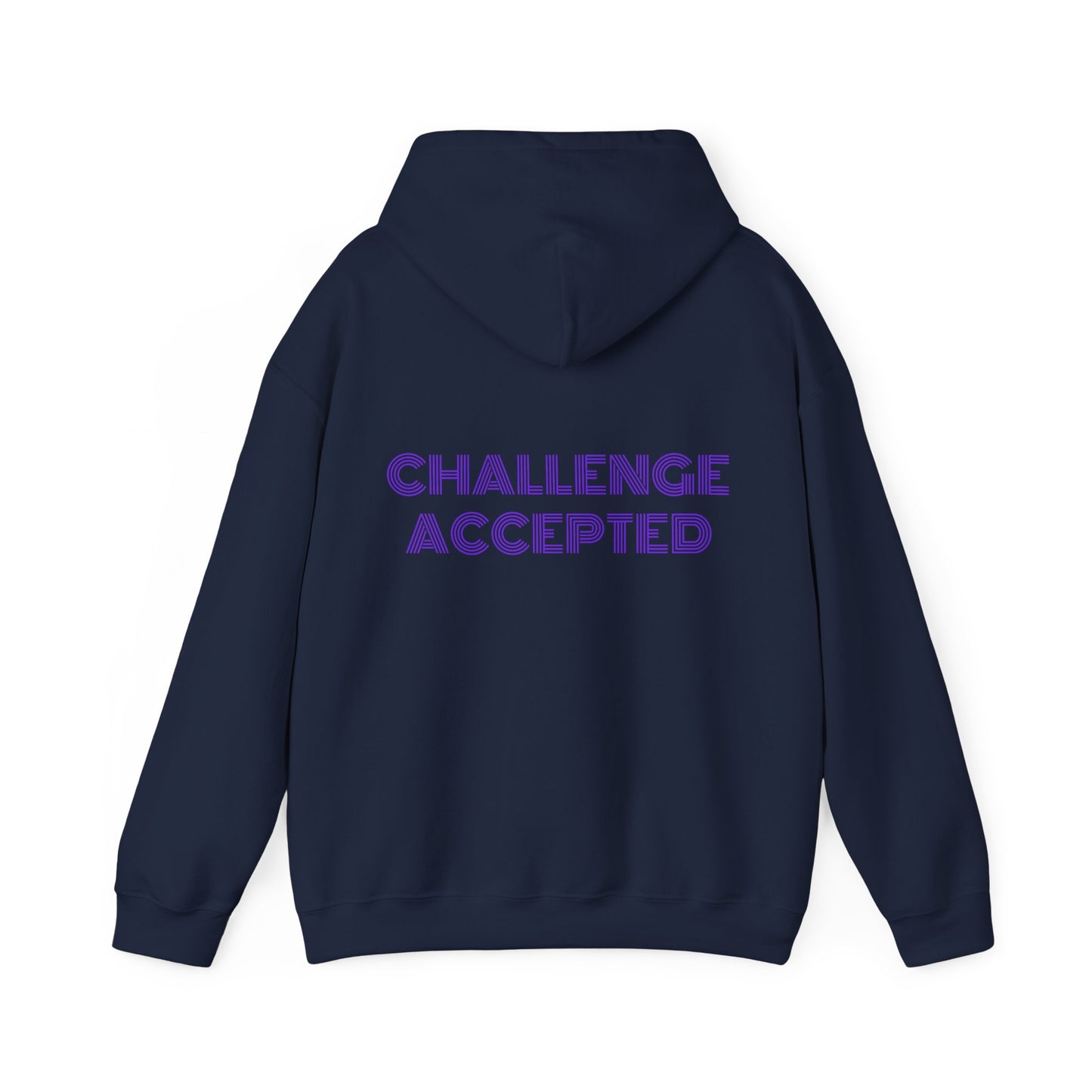 challenge accepted mehrreihig Hoodie
