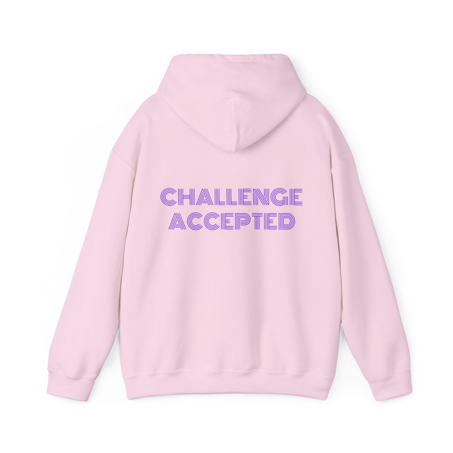 challenge accepted mehrreihig Hoodie
