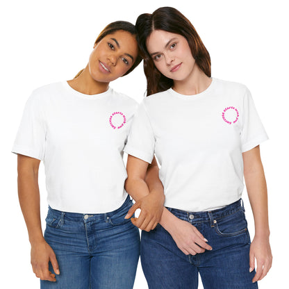 Success Starts With You Pink Baumwoll T-Shirt