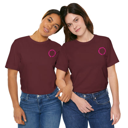 Success Starts With You Pink Baumwoll T-Shirt