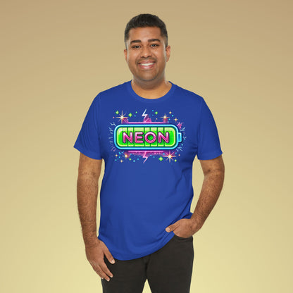 Betterie Neon Baumwoll T-Shirt Explosiv