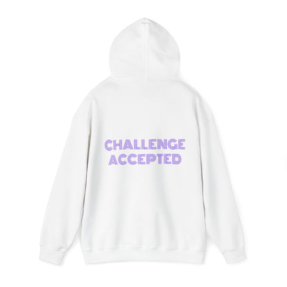 challenge accepted mehrreihig Hoodie