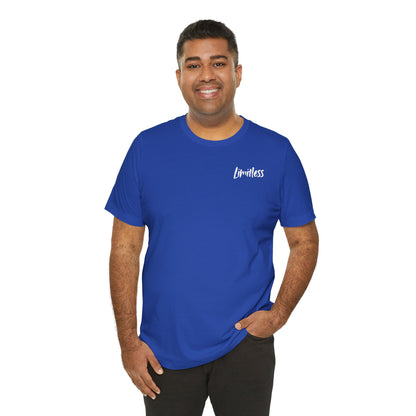 Limitless Baumwoll T-Shirt beidseitig bedruckt Grün
