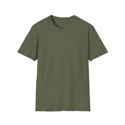 Believe Neon Grün Backprint Baumwoll T-Shirt Softstyle