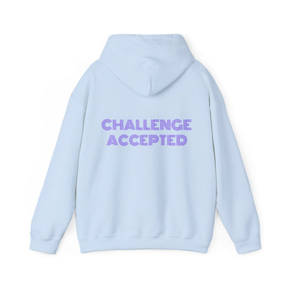 challenge accepted mehrreihig Hoodie