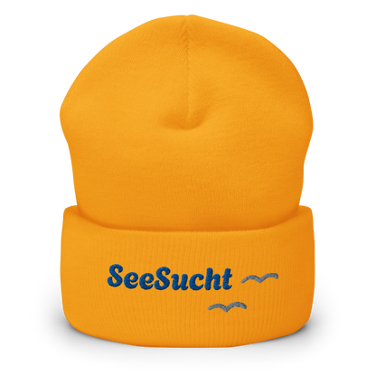 SeeSucht Beanie Gekrämpelt